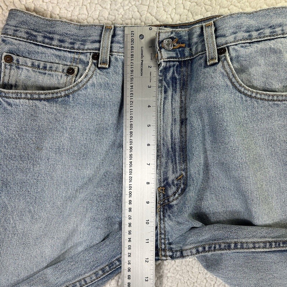 Levi's 550 Jeans Men's 34x30 (Actual 33x30) Blue Relaxed Fit Y2K - Picture 14 of 15